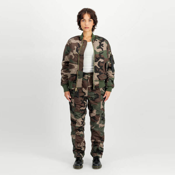 ALPHA INDUSTRIES MA-1 Primaloft Flight Camo Jacket