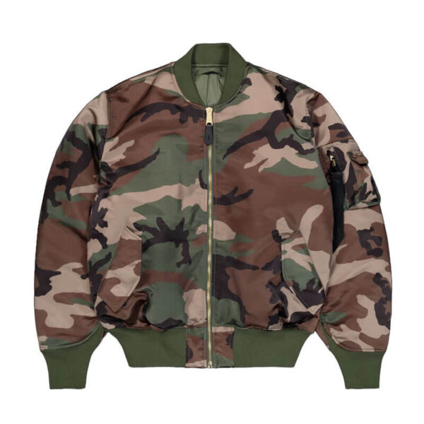 ALPHA INDUSTRIES MA-1 Primaloft Flight Camo Jacket