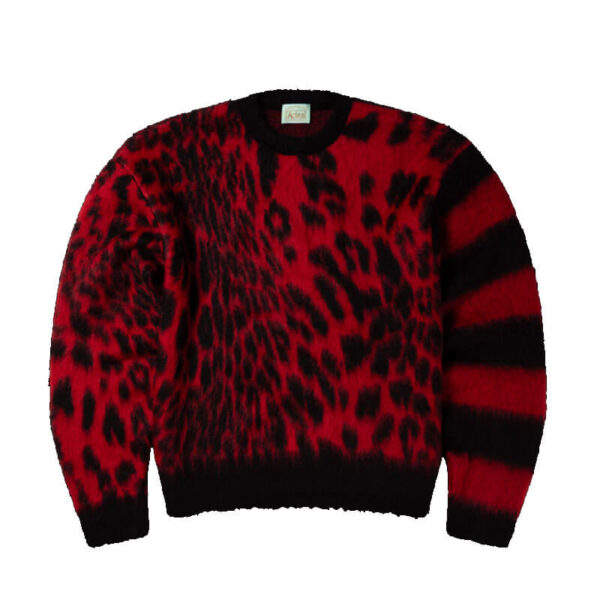 ARIES Brushed Leopard Sweater