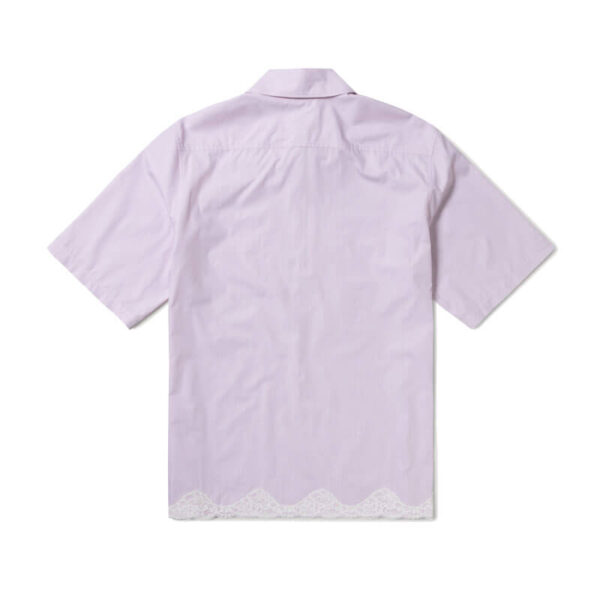 ARIES Lace Trim D Shirt - Pink