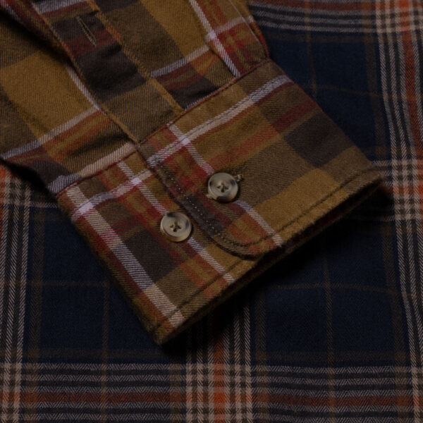 ARIES Overdyed Patchwork LS Shirt - Purple