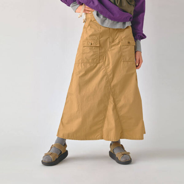 BEAMS BOY Cotton Bush Skirt