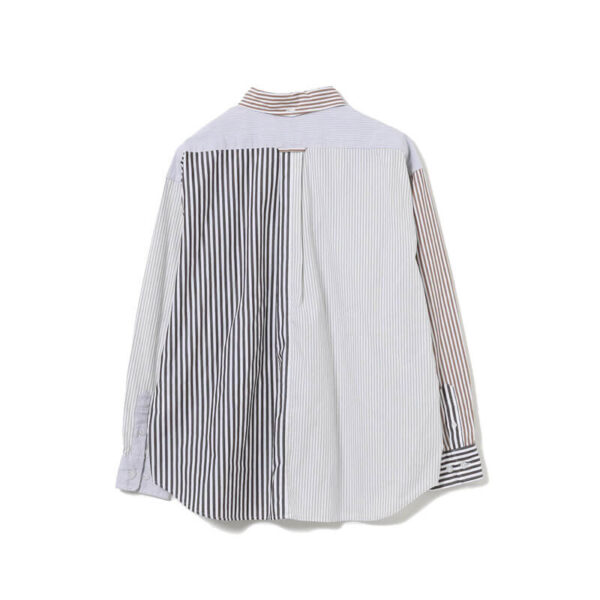 BEAMS BOY Crazy Patchwork LS Shirt