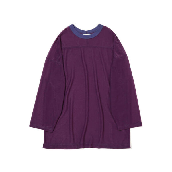 BEAMS BOY Sheer Football LS Tee