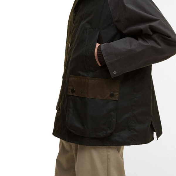 BARBOUR Patchwork OS Bedale Wax Jacket