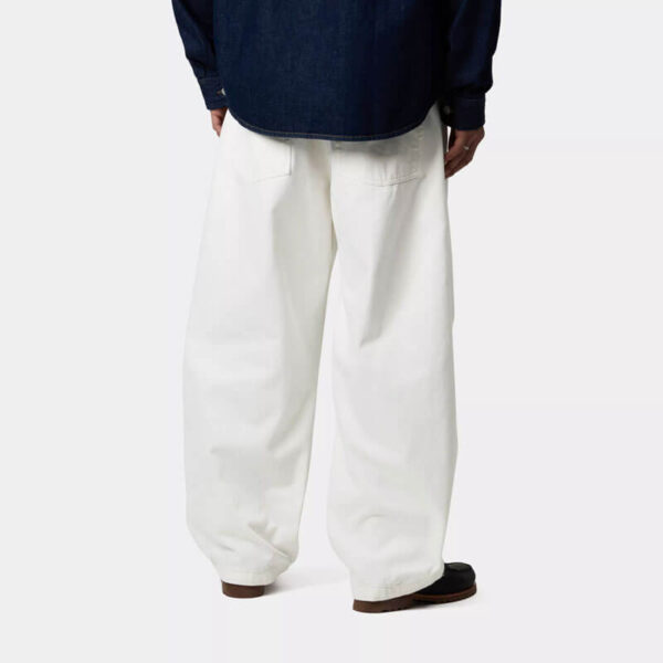 CARHARTT WIP Brandon Pant - White Rinsed