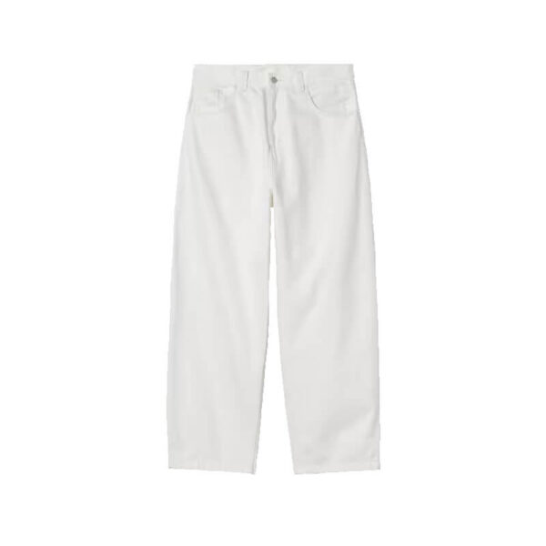 CARHARTT WIP Brandon Pant - White Rinsed