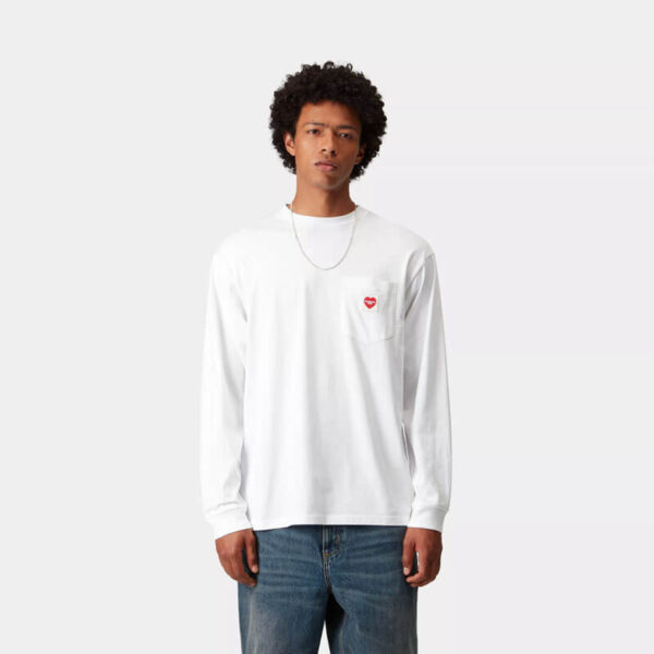 CARHARTT WIP LS Pocket Heart Tee