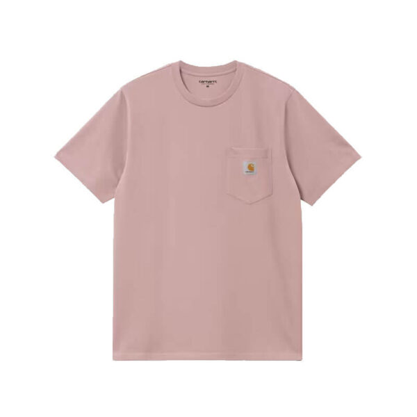 CARHARTT WIP Pocket T-Shirt - Glasey Pink