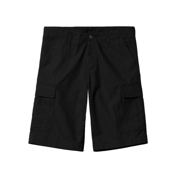 CARHARTT WIP Regular Cargo Short - Ripstop Black