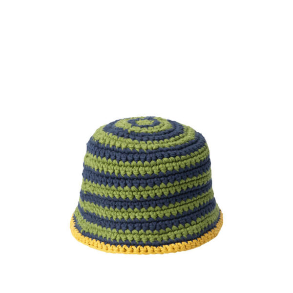 CARHARTT WIP x NICHOLAS DALEY Knitted Hat - Tawny Olive / Cedar Green / Black Iris
