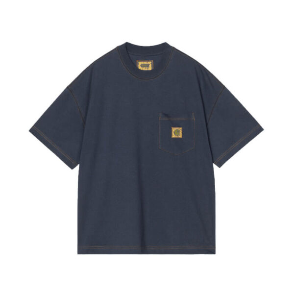 CARHARTT WIP x NICHOLAS DALEY Logo T-Shirt - Black Iris