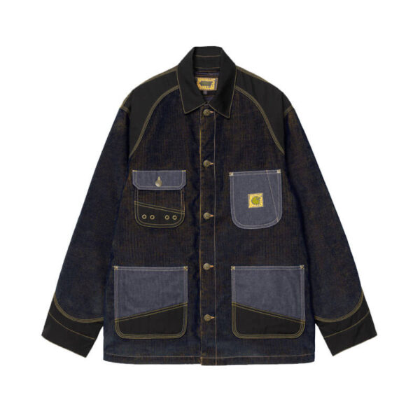 CARHARTT WIP x NICHOLAS DALEY OG Chore Coat - Dark Navy / Mustard