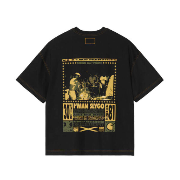 CARHARTT WIP x NICHOLAS DALEY Poster T-Shirt - Black