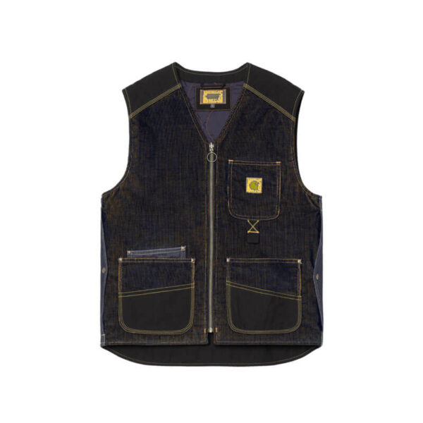 CARHARTT WIP x NICHOLAS DALEY Vest - Dark Navy / Mustard