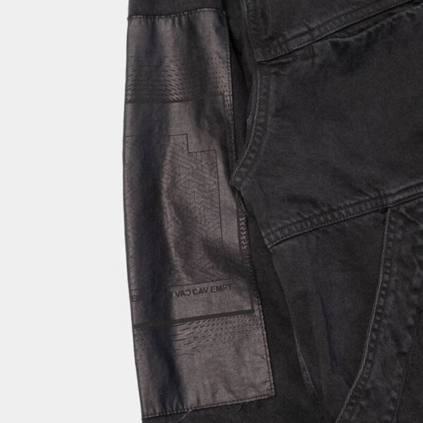 CAV EMPT Overdye VH Ex DNA Denim Jacket - Charcoal