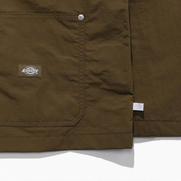 DICKIES Texture Nylon Work Jacket - Military Olive