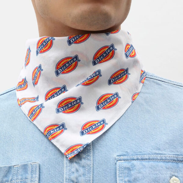 DICKIES bandana white 4