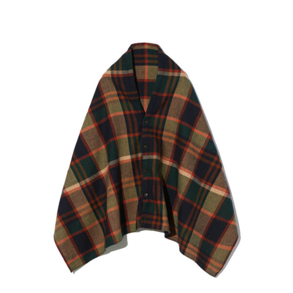 ENGINEERED GARMENTS Button Shawl - Navy