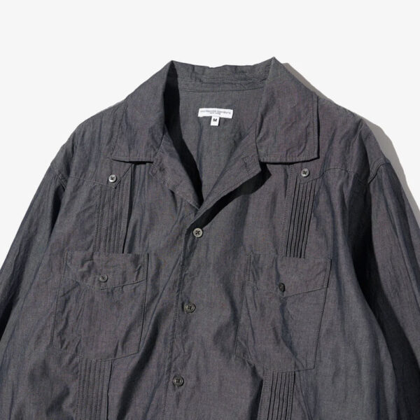 ENGINEERED GARMENTS Guayabera Shirt - Indigo