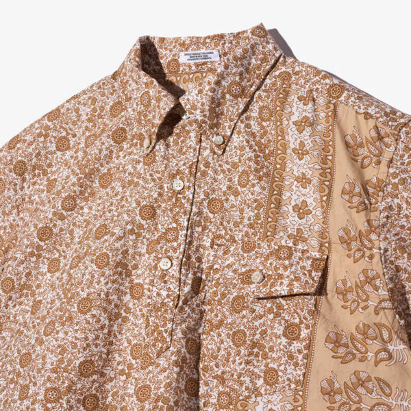 ENGINEERED GARMENTS Popover BD Shirt - Khaki