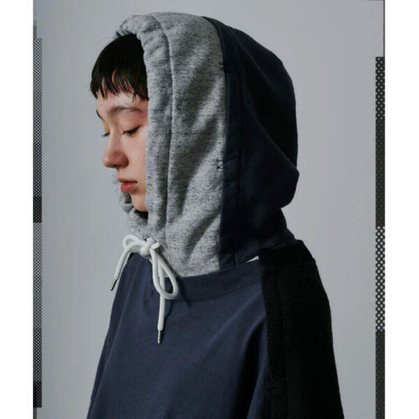 FACETASM Layered Hoodie - Navy