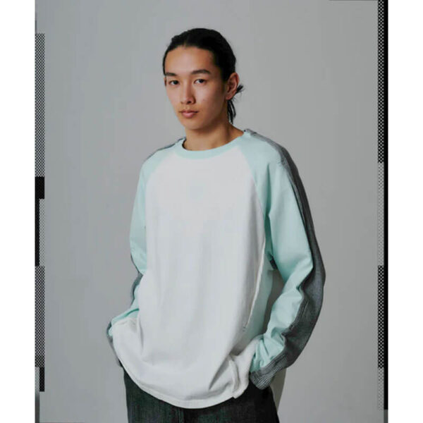 FACETASM Layered Long Tee - White