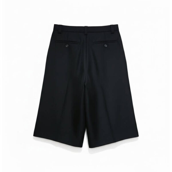 FACETASM Layered Frill Pants - Black / Navy