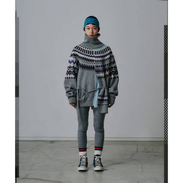 FACETASM Nordic Knit - Gray