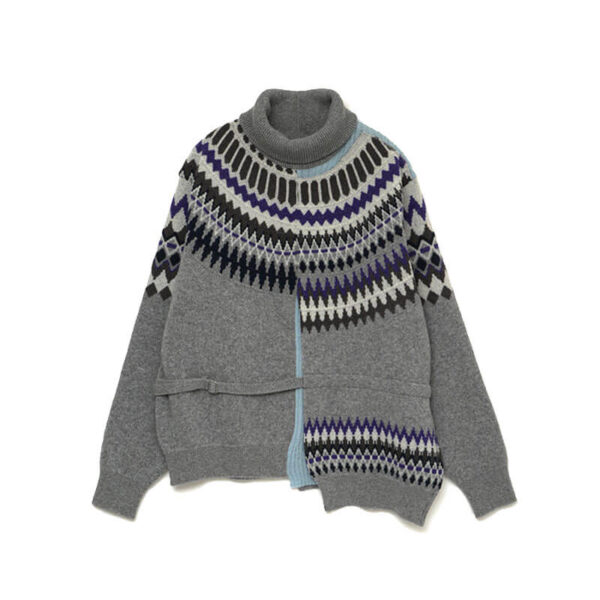 FACETASM Nordic Knit - Gray