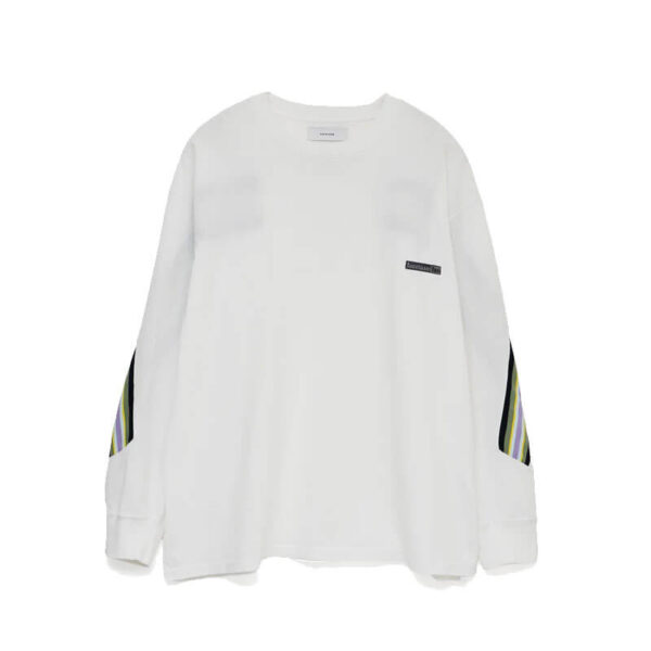 FACETASM Rib Long Tee - White