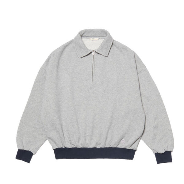FARAH JAPAN Vintage Half-zip Sweatshirt
