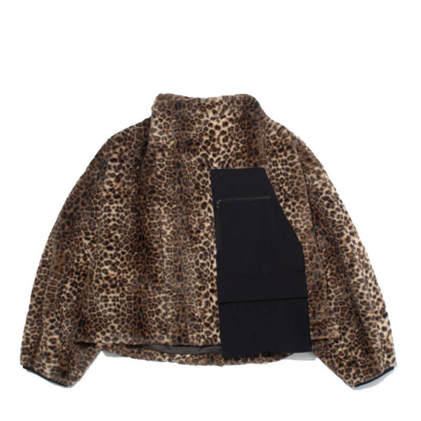 F/CE. Urban Faux-Fur Asymmetry Short Jacket