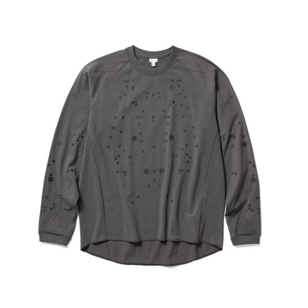 GOLDWIN 0 Graphic LS Tee - Deep Charcoal