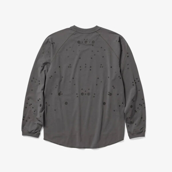 GOLDWIN 0 Graphic LS Tee - Deep Charcoal