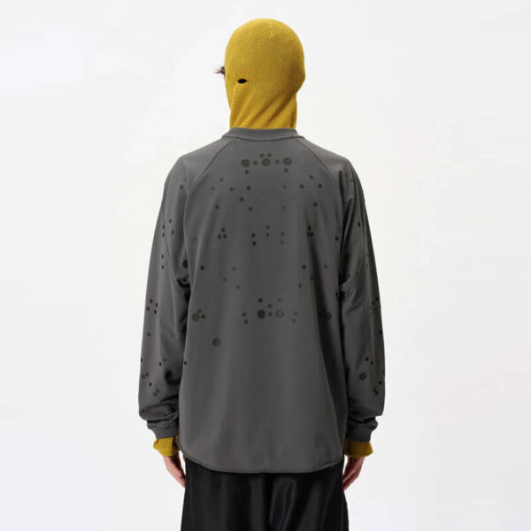 GOLDWIN 0 Graphic LS Tee - Deep Charcoal