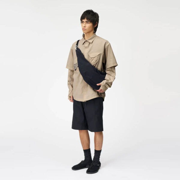 GOLDWIN 0 Helicoid Across Body Bag - Black