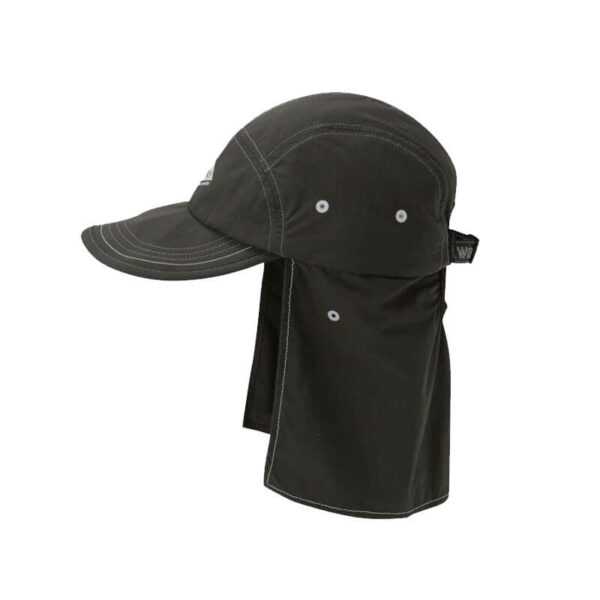 GRAMICCI AND WANDER Brushed Nylon Sunshade Cap - Black