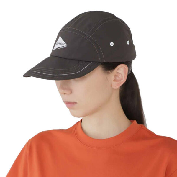 GRAMICCI AND WANDER Brushed Nylon Sunshade Cap - Black