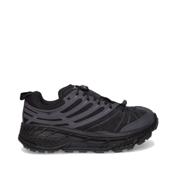 HOKA Stinson EVO OG Elite Terrain System - Black / Black