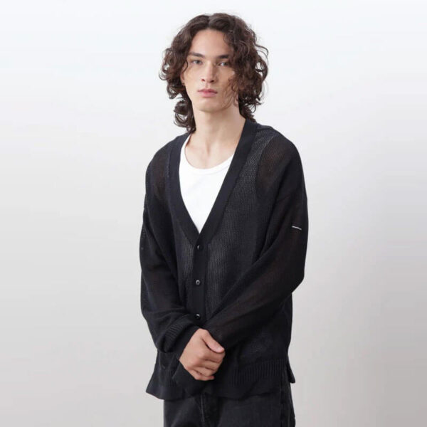 MANASTASH Hemp Mesh Cardigan