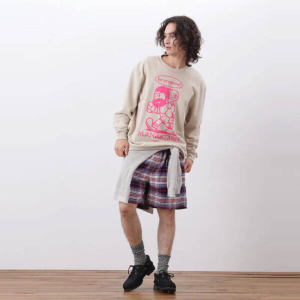 MANASTASH Hemp Mesh Sweater