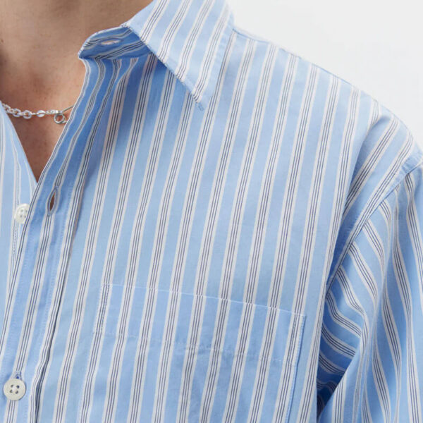 MFPEN Distant Shirt - Finance Stripe