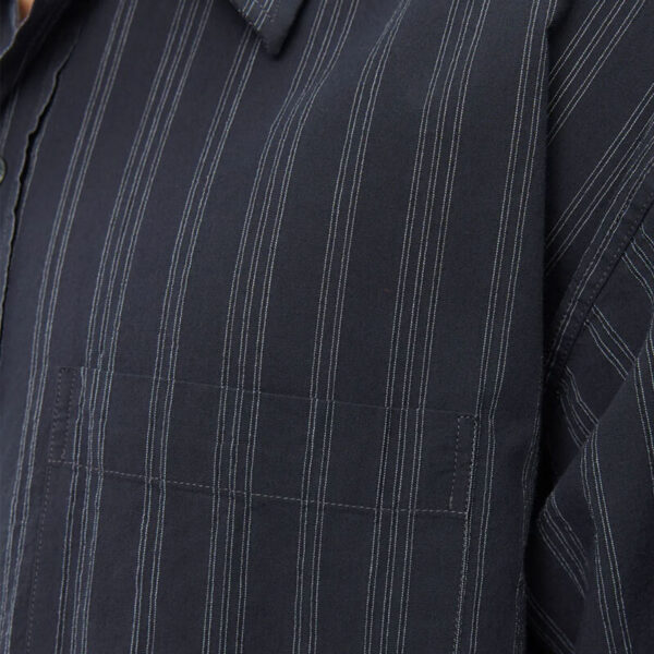 MFPEN Executive Shirt - Dark Grey Double Stripe