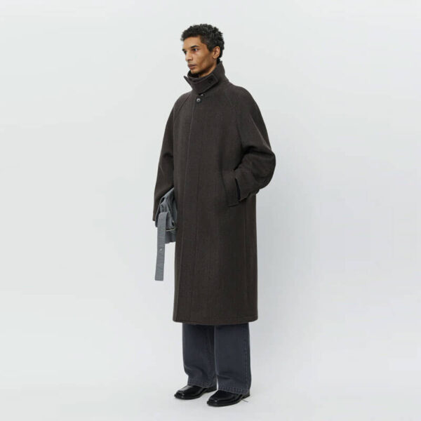 MFPEN Installation Coat - Brown Herringbone