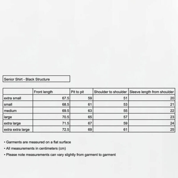 MFPEN Senior Shirt - Black Structure