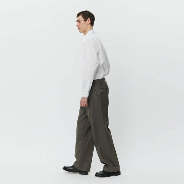 MFPEN Study Trousers - Taupe Wool