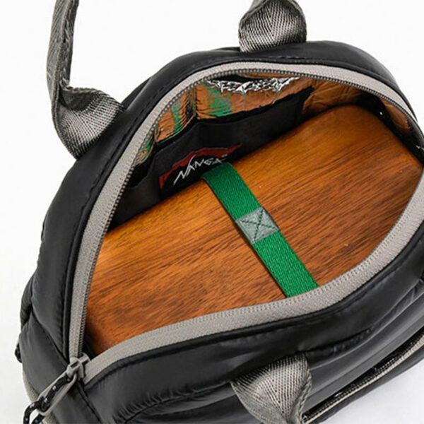NANGA Mini Cool Bag - Black x Grey
