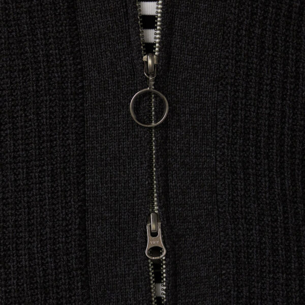 NANAMICA 5G Zip Cardigan - Heather