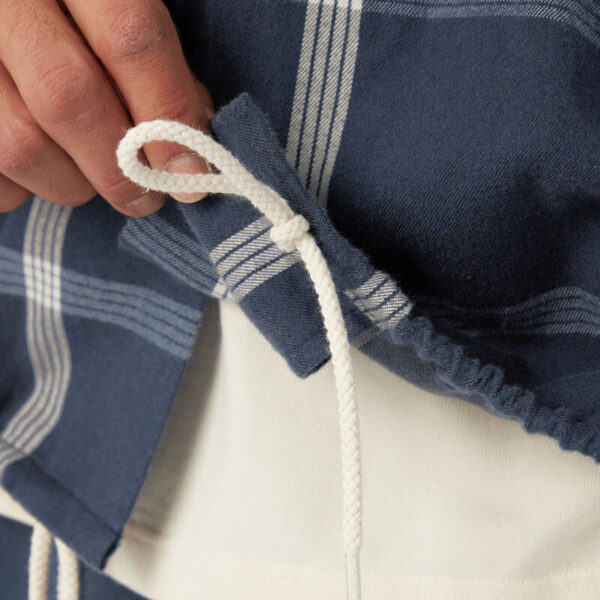 NANAMICA Flannel PALAKA Check Shirt - Navy